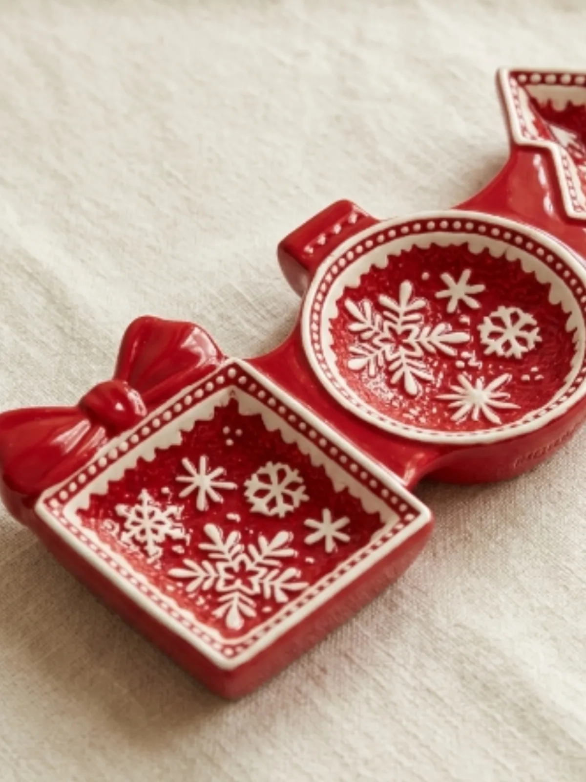 Petisqueira Natal Vermelho