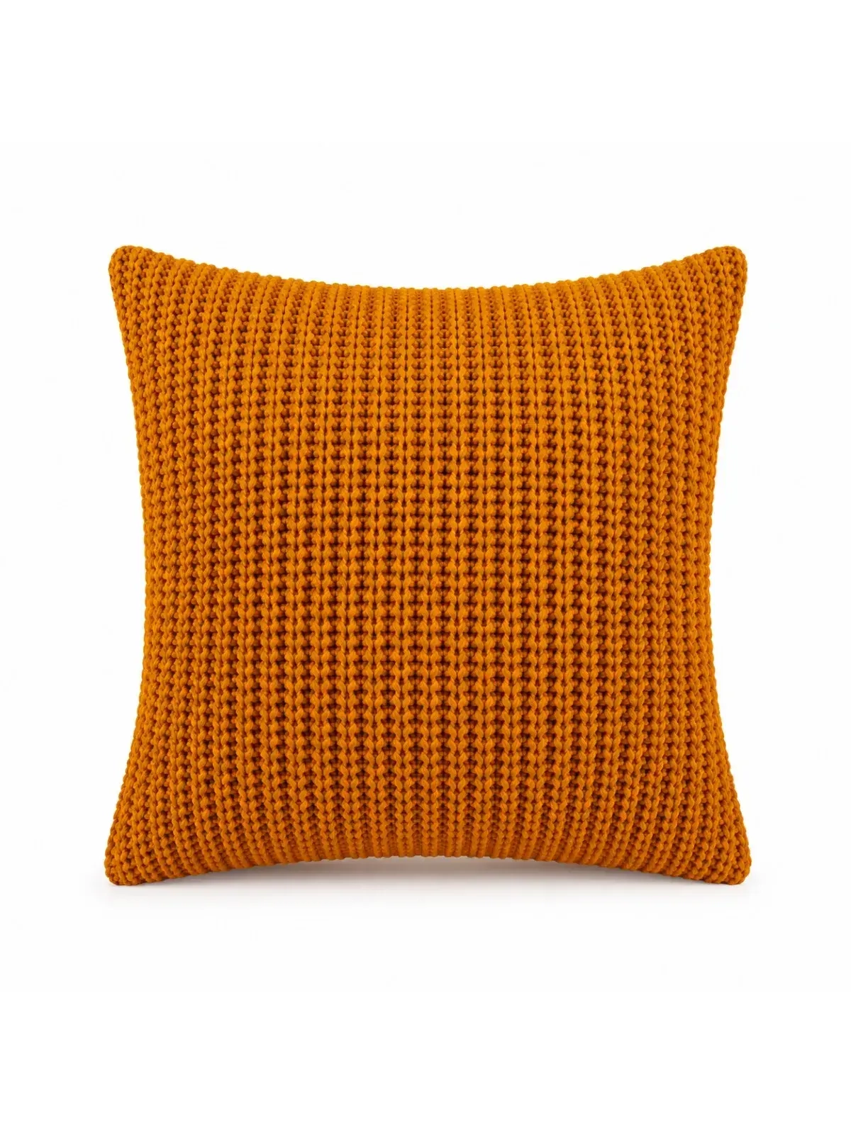 Kit 2 Almofadas e Peseira Big Tricot Bege