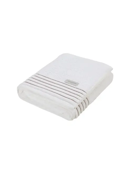 Toalha Trussardi 99% Algodão 1% Poliéster Palladio Branco/Legno