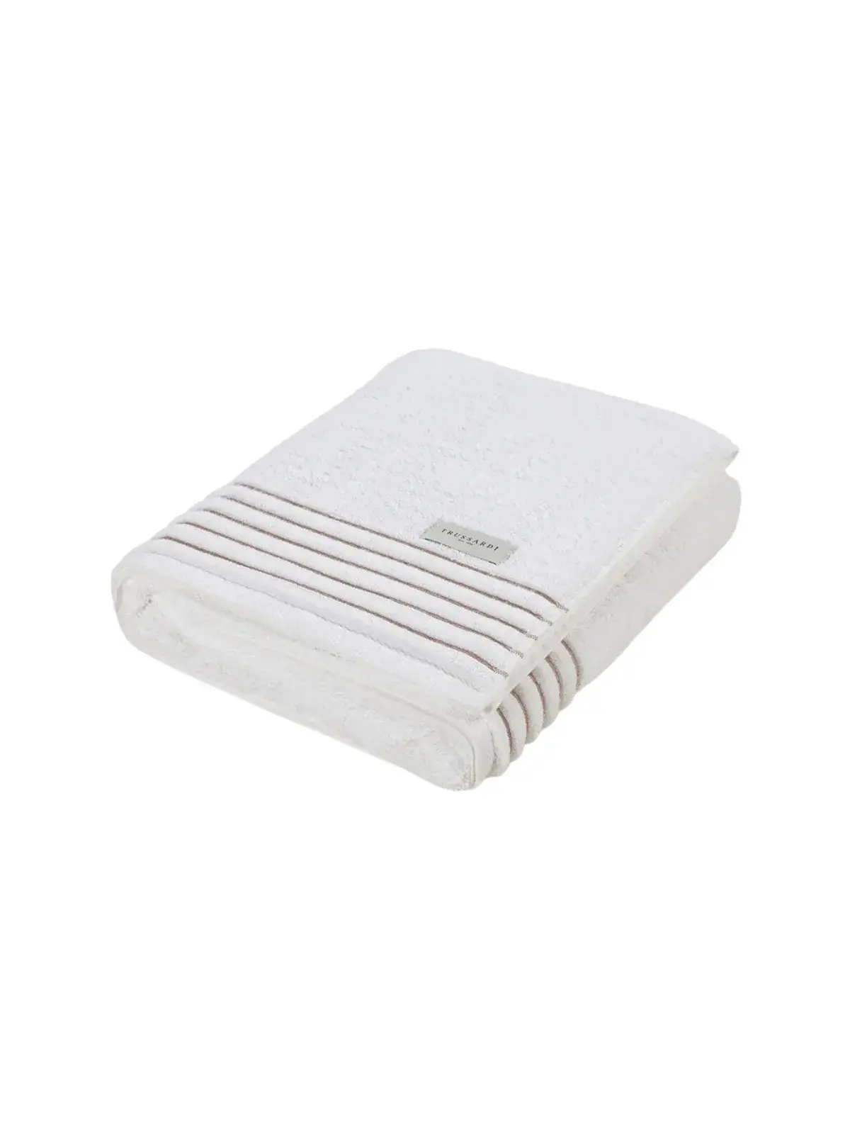 Toalha Trussardi 99% Algodão 1% Poliéster Palladio branco/legno