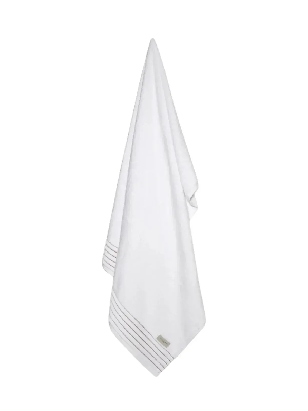 Toalha Trussardi 99% Algodão 1% Poliéster Palladio Ardósia/Branco