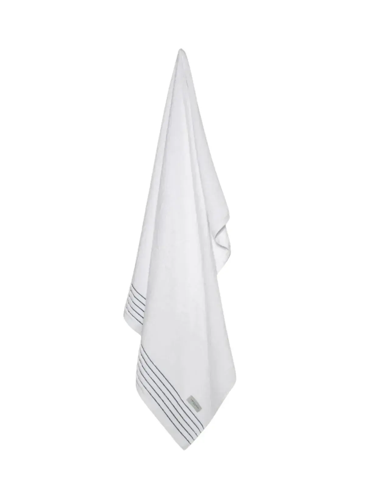 Toalha Trussardi 99% Algodão 1% Poliéster Palladio branco/cinza