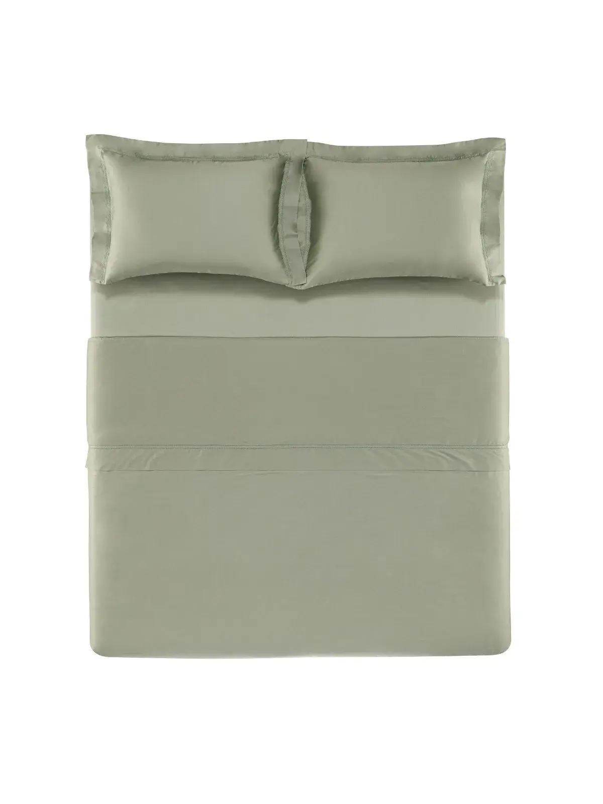 Jogo de Cama Trussardi 300 fios 100% Algodão Galieno Pistacchio