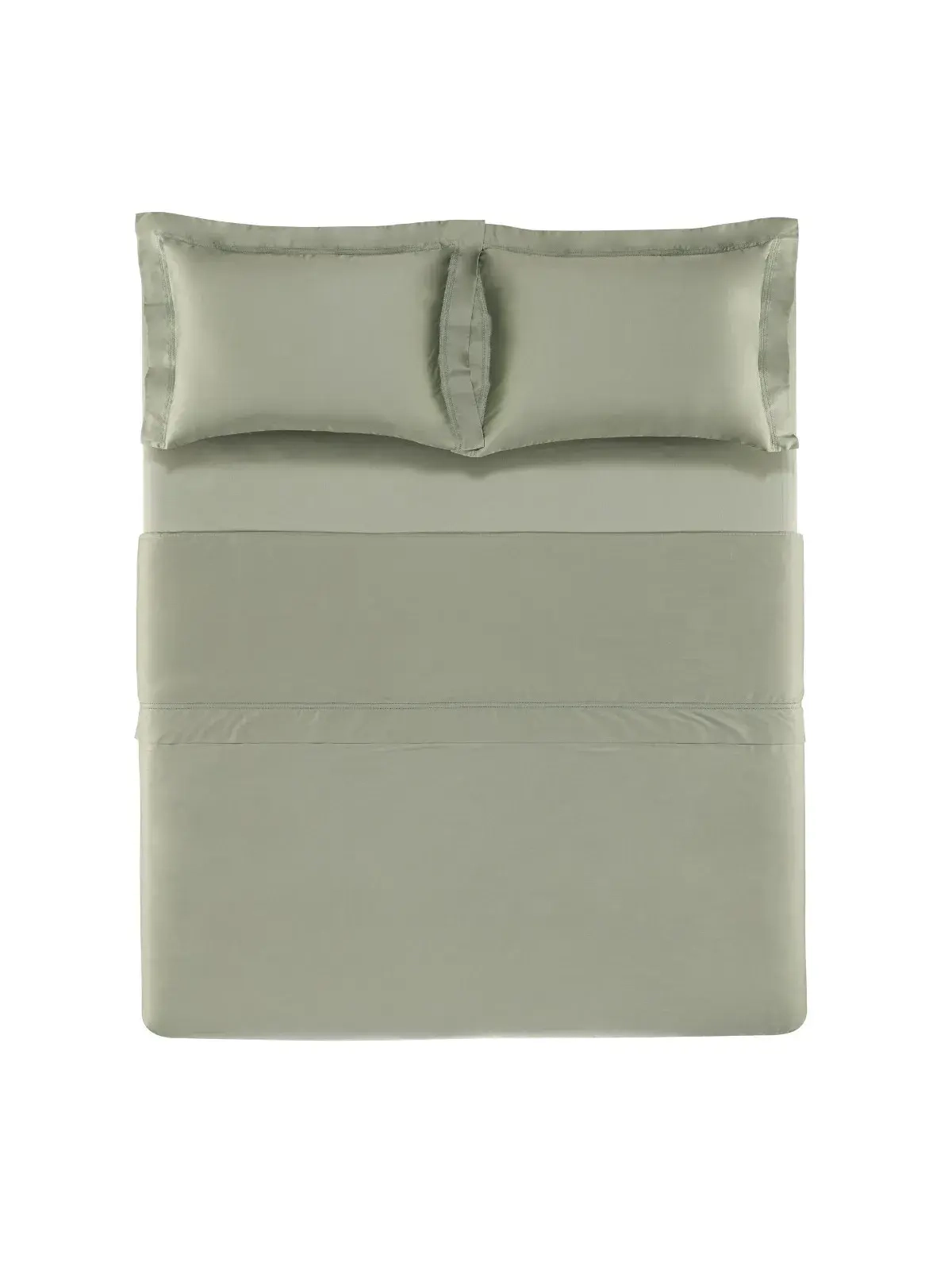 Jogo de Cama Trussardi 300 fios 100% Algodão Galieno Pistacchio