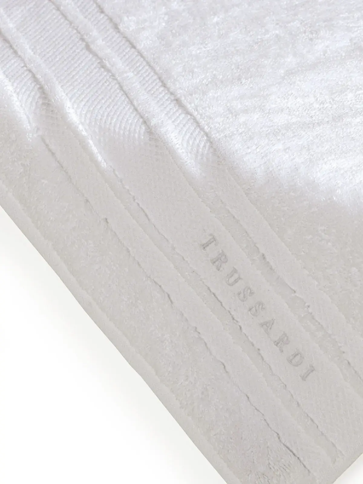 Toalha Trussardi 100% algodão Lecce Branco