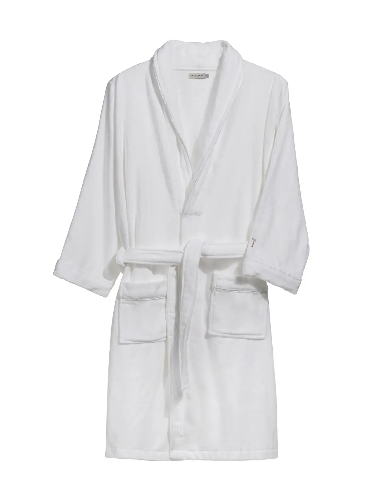 Roupão Trussardi 100% Algodão Feminino Amália Nocciola