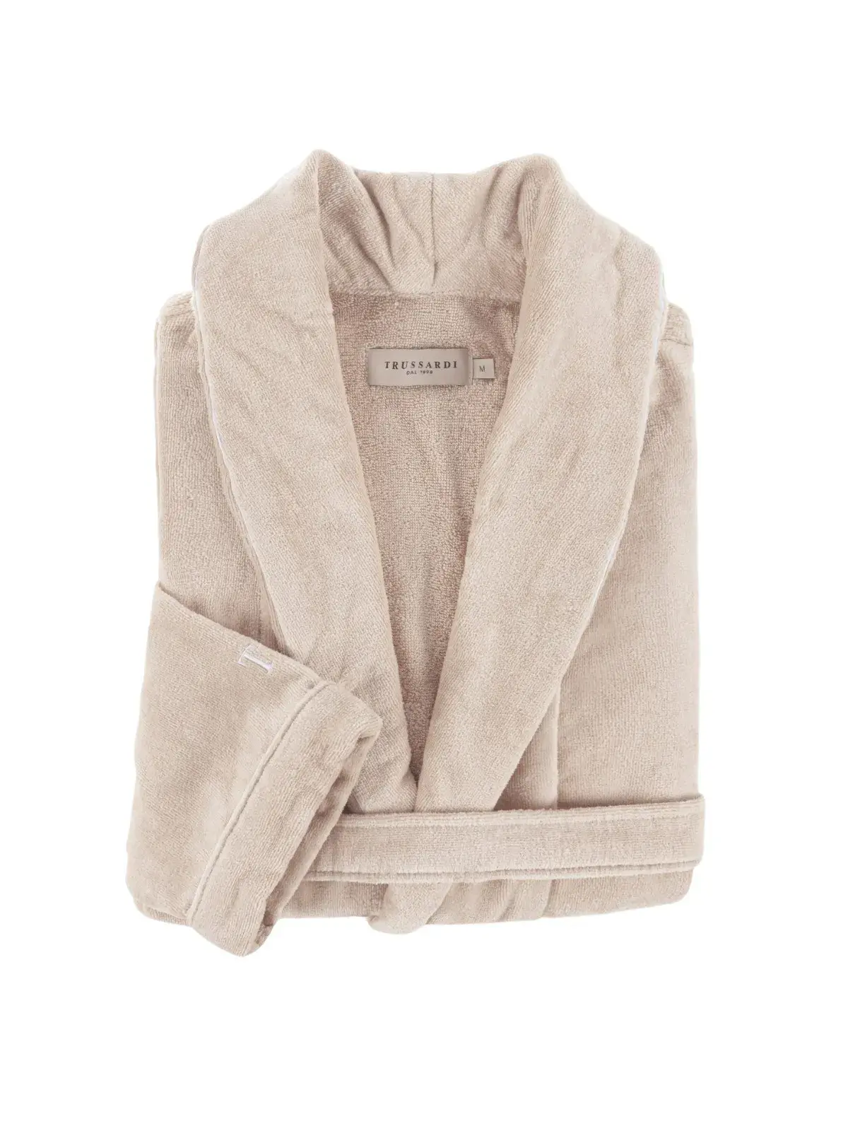 Roupão Trussardi 100% Algodão Feminino Amália nocciola