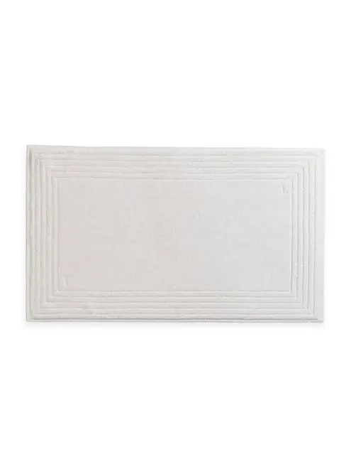 Toalha de piso Trussardi 100% Algodão Linee Branco