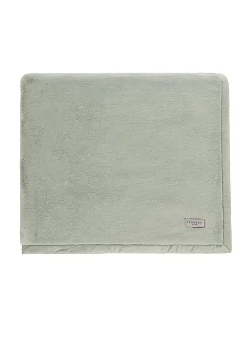 Cobertor Trussardi Microfibra Aveludado Nales Pistacchio