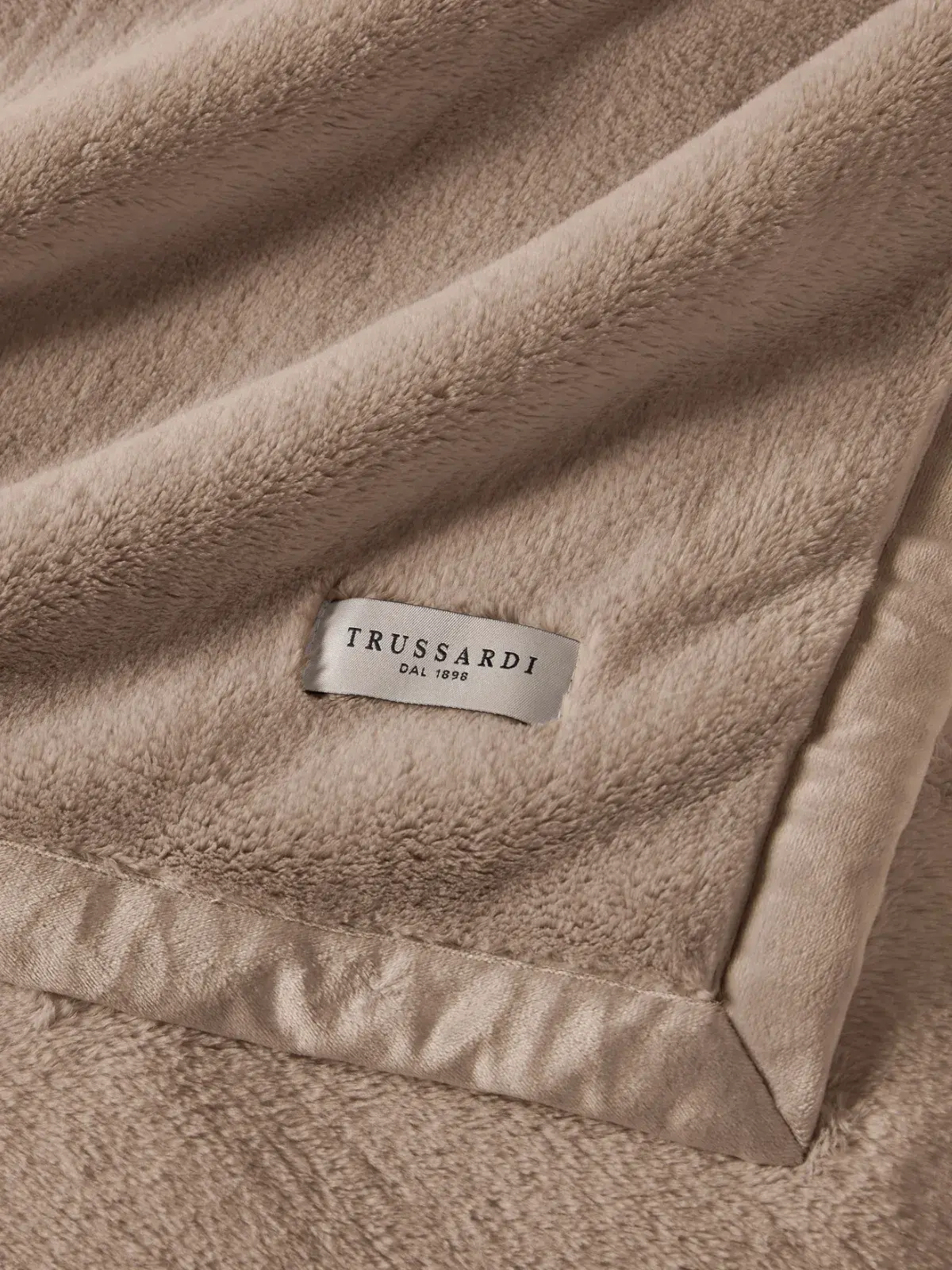 Cobertor Trussardi Microfibra Aveludado Nales legno