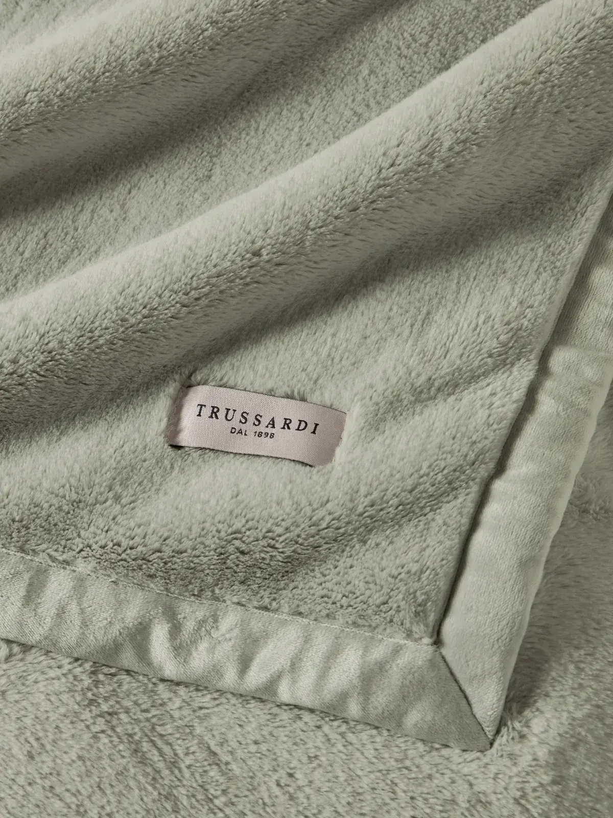 Cobertor Trussardi Microfibra Aveludado Nales Pistacchio