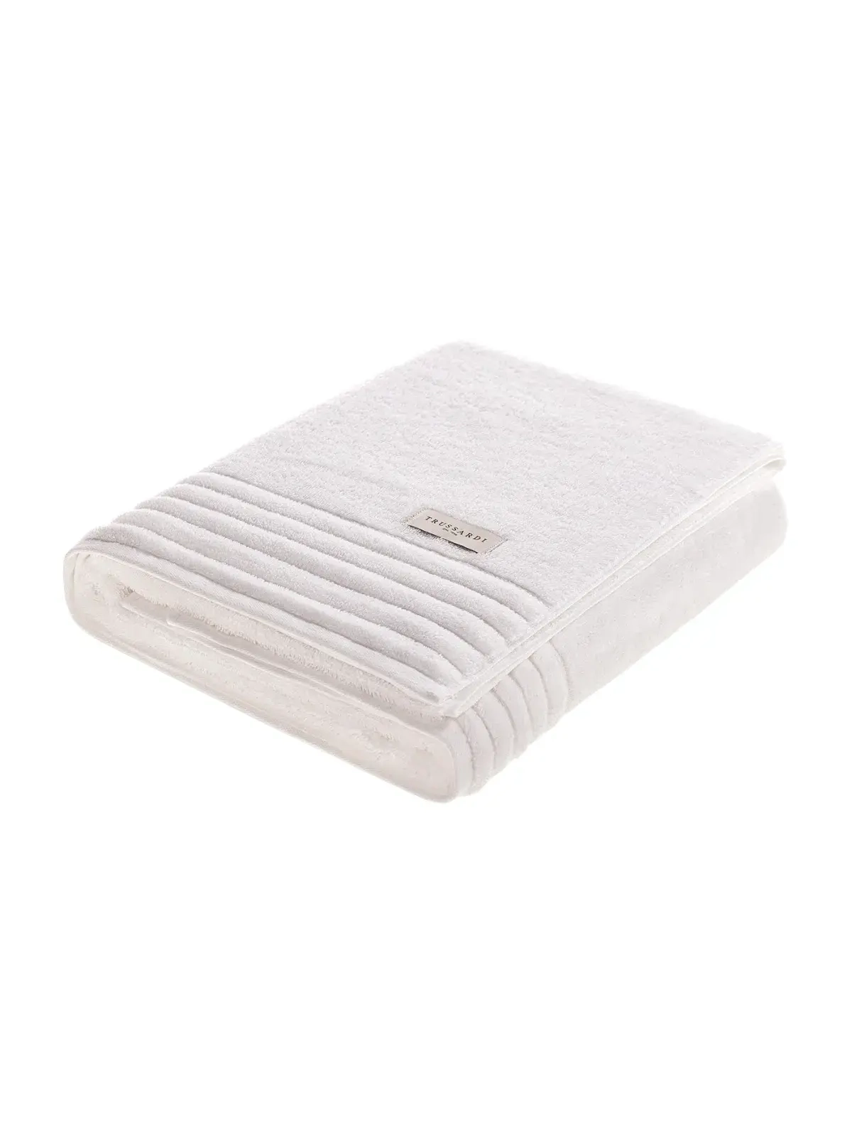 Toalha Trussardi 100% Algodão Imperiale Branco