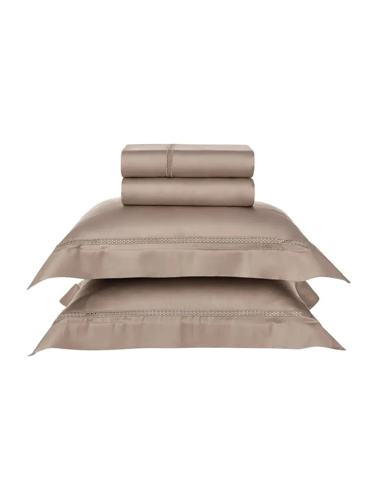 Jogo de Cama Trussardi Bambu 300 fios Contessina nocciola