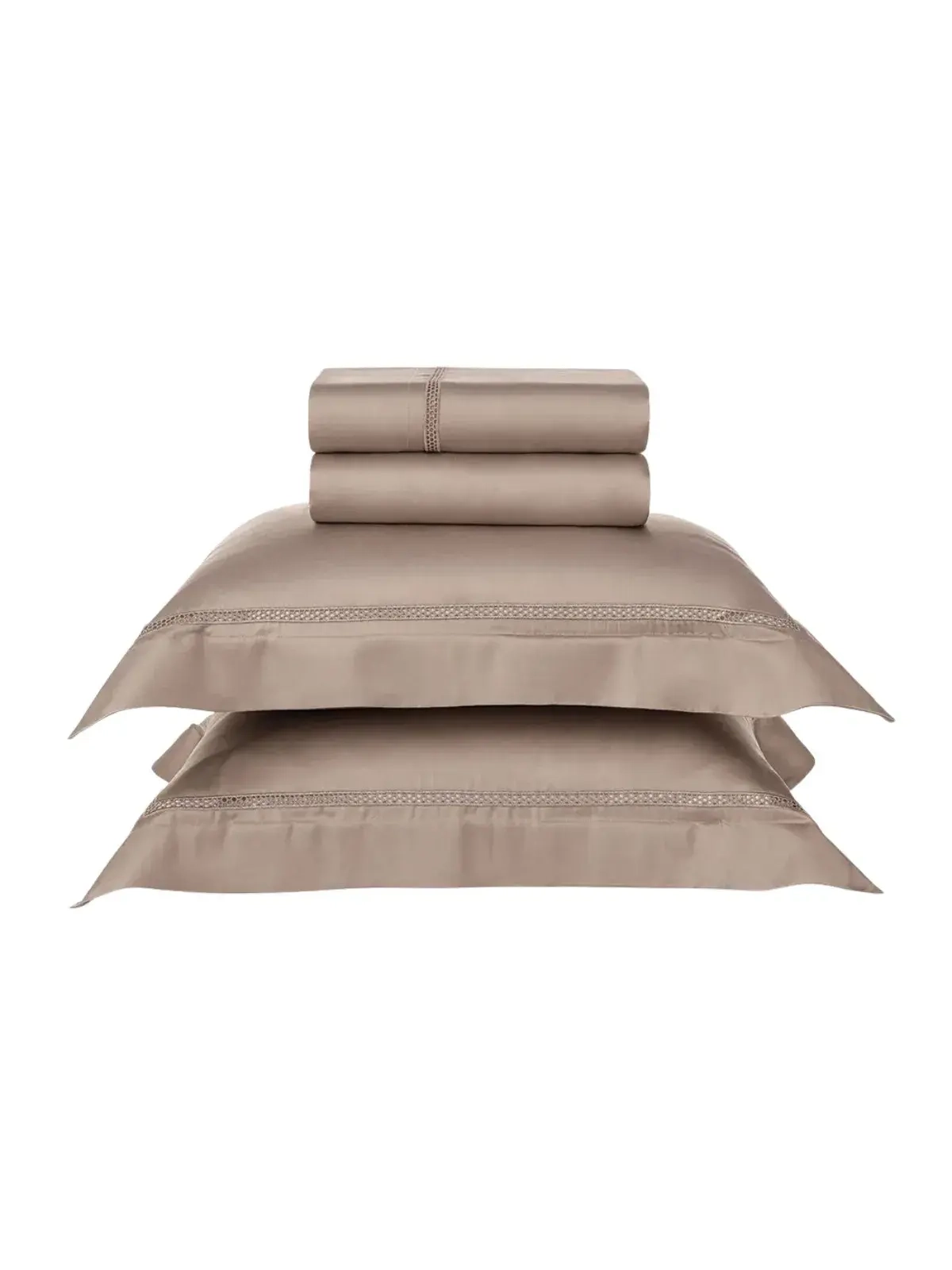 Jogo de Cama Trussardi Bambu 300 fios Contessina Nocciola