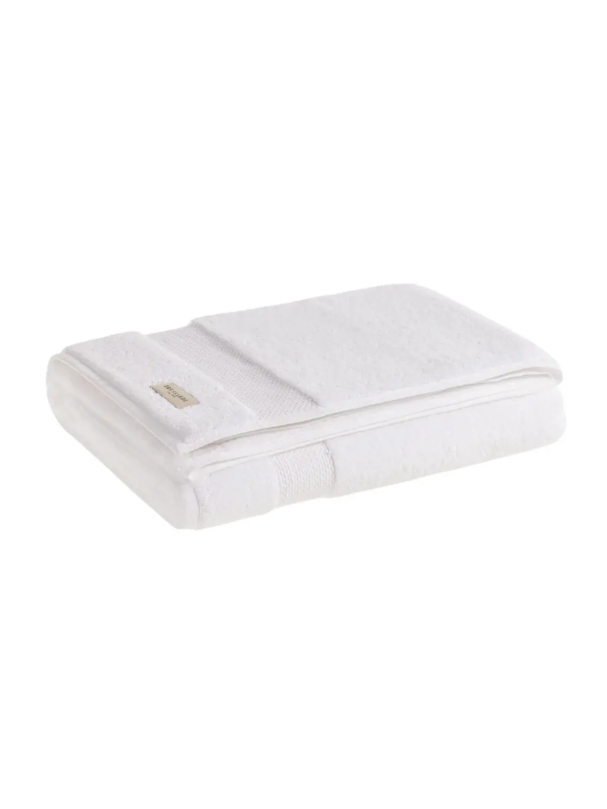 Toalha Trussardi 100% Algodão Lussure Branco