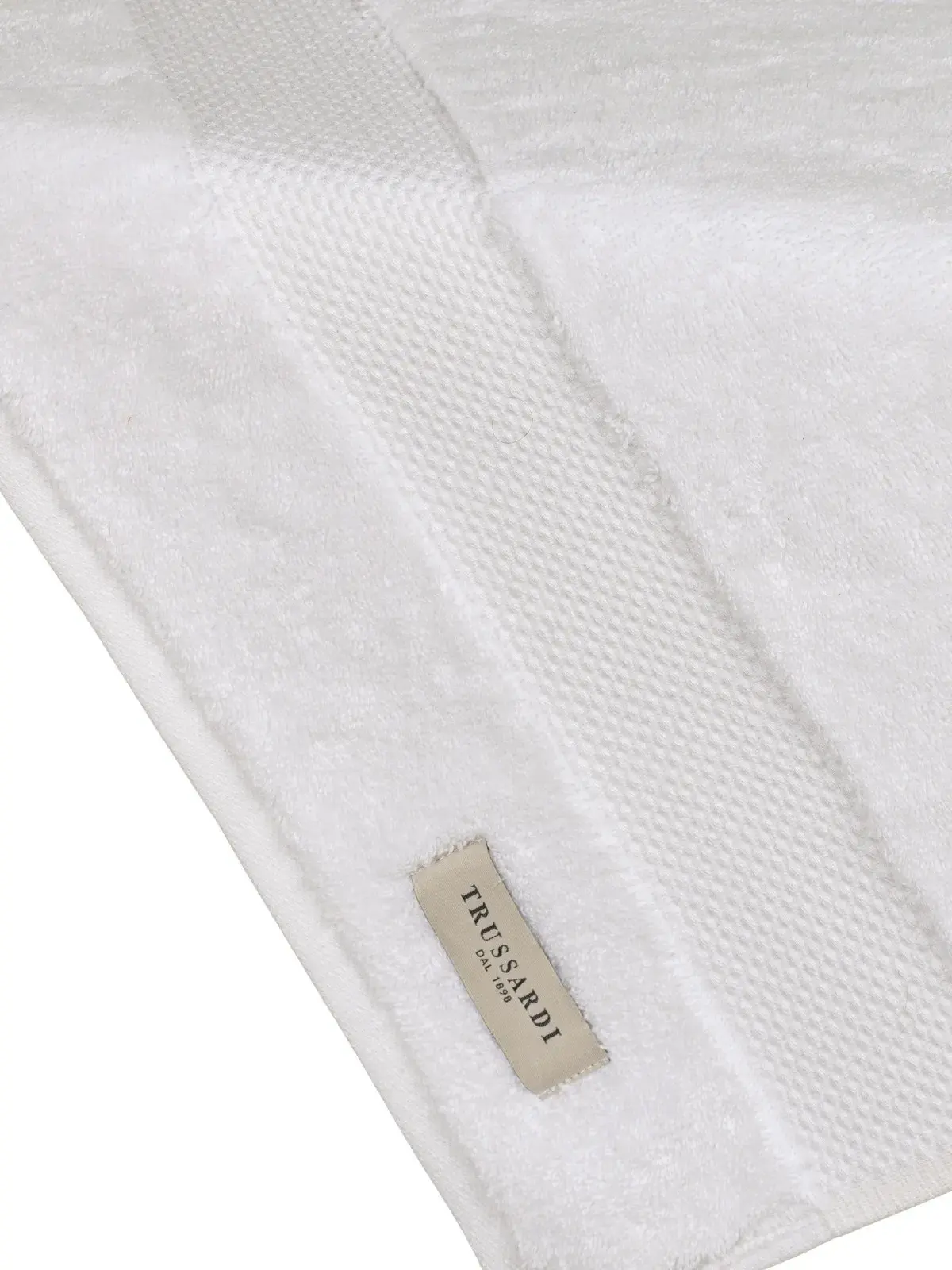 Toalha Trussardi 100% Algodão Lussure Branco