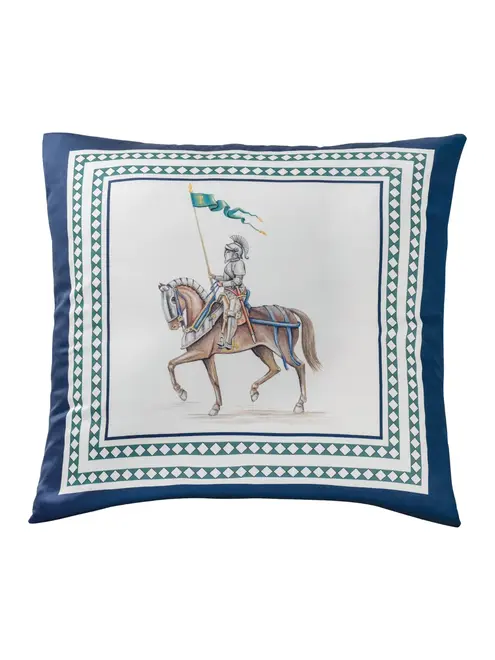 Almofada Trussardi 100% Algodão Egípcio Cavaliere