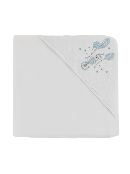 Toalha com Capuz Trussardi Baby 100% Algodão Incanto