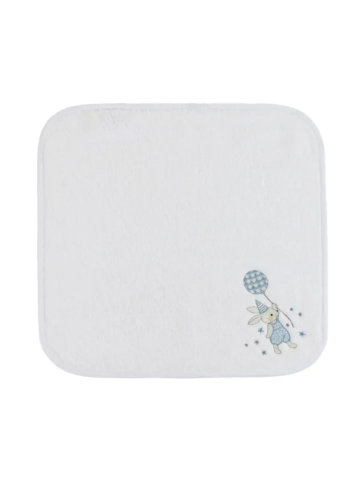 Jogo 3 Peças Fralda de Boca Trussardi Baby 100% Algodão Incanto Branco