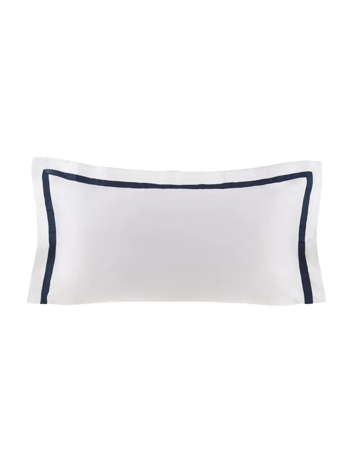 Super Fronha Trussardi 300 fios 100% Algodão Vercelli Branco/Pistacchio