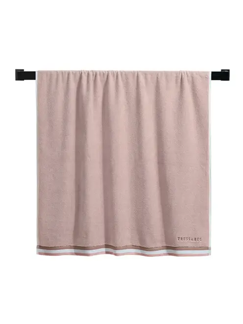 Toalha Trussardi 99% Algodão 1% Poliéster Montello Soft Rose/Rosa