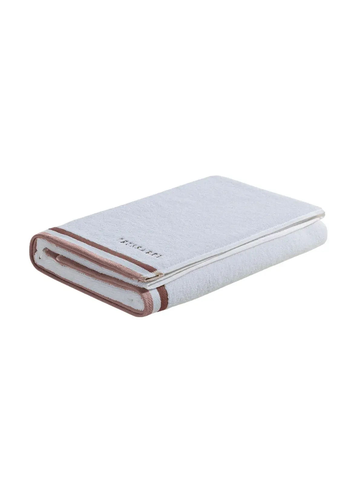 Toalha Trussardi 100% Algodão Montello branco/rosa