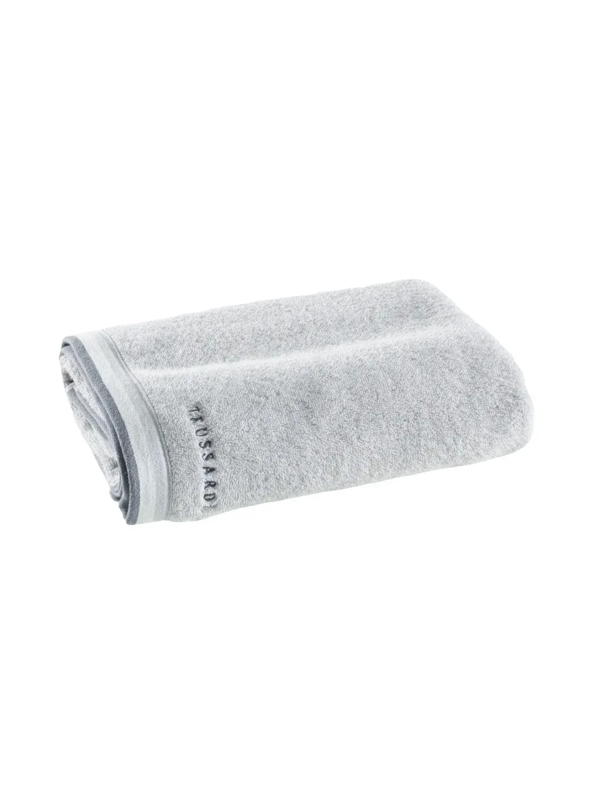 Toalha Trussardi 100% Algodão Montello gelo/cinza