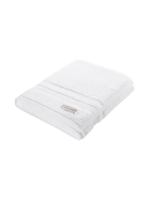 Toalha Trussardi 100% Algodão Lorenzi Branco