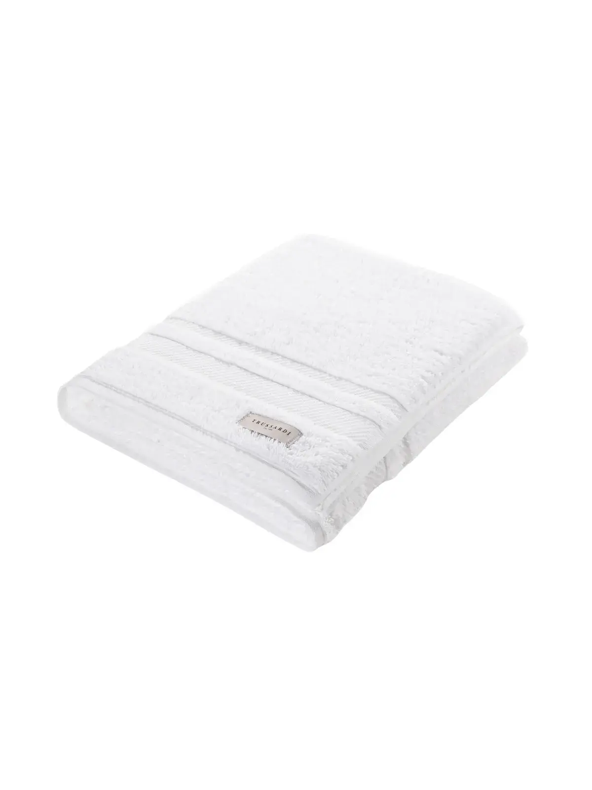 Toalha Trussardi 100% Algodão Lorenzi Branco