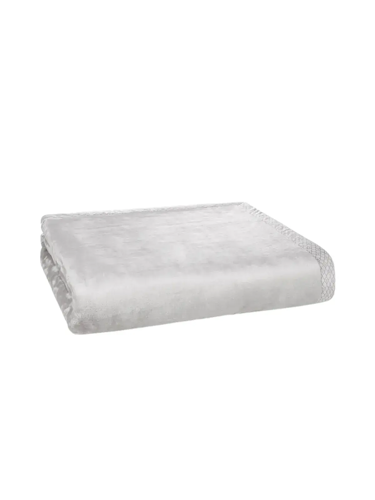 Cobertor Trussardi 100% Microfibra Piemontesi platino