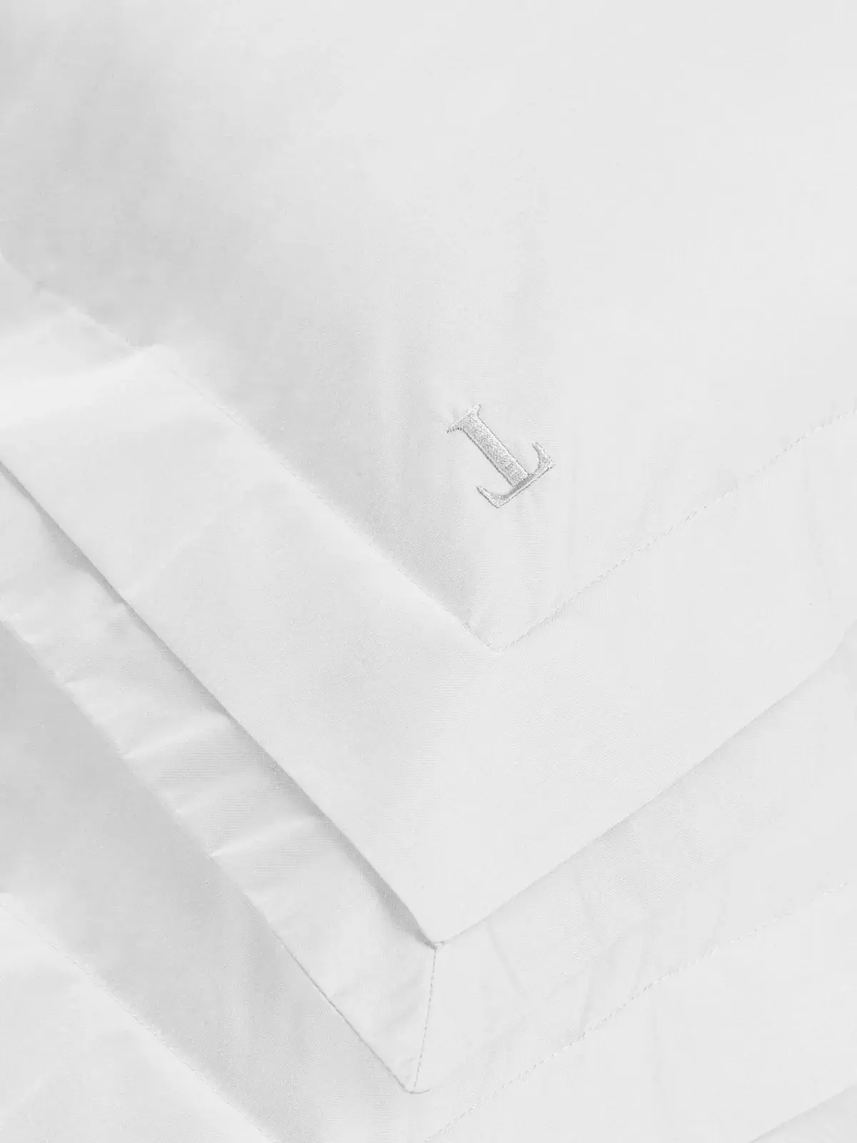 Jogo de Cama Trussardi 200 fios 100% Algodão Novoli Branco