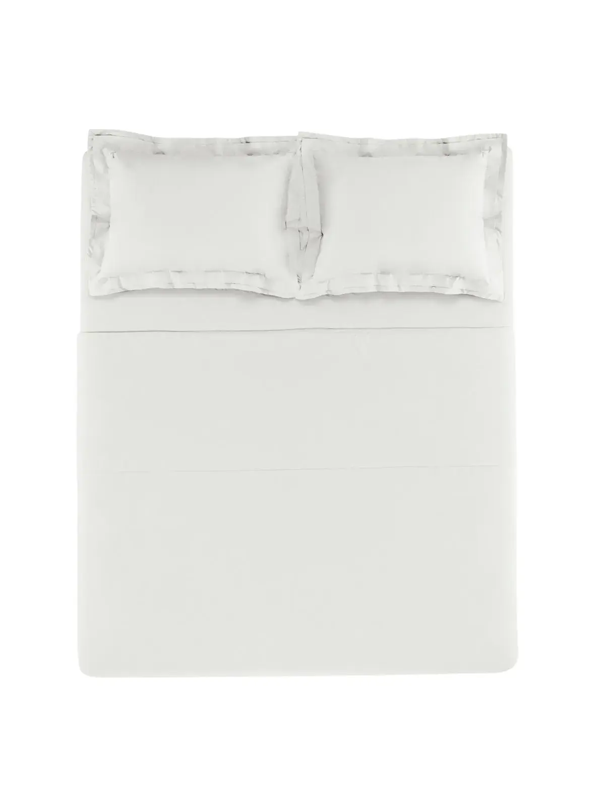 Jogo de Cama Trussardi 200 fios 100% Algodão Novoli Branco