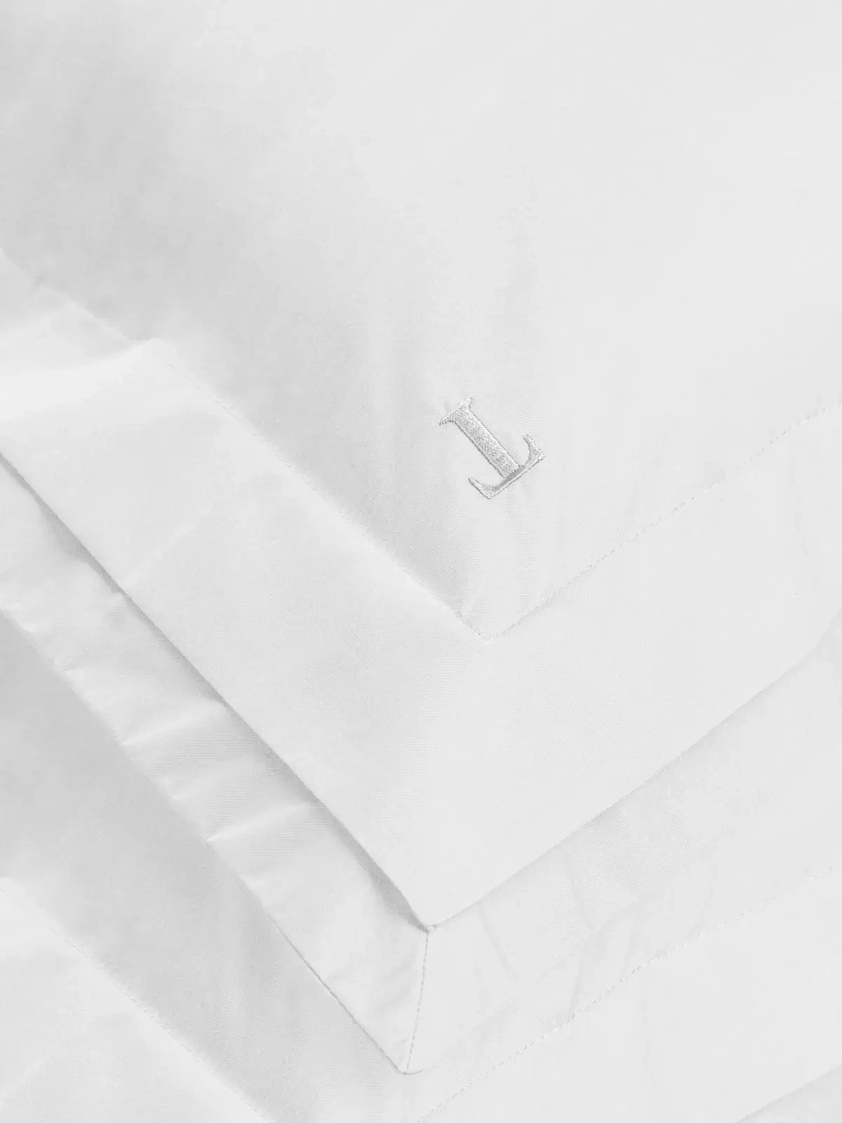Jogo de Cama Trussardi 200 fios 100% Algodão Novoli Branco