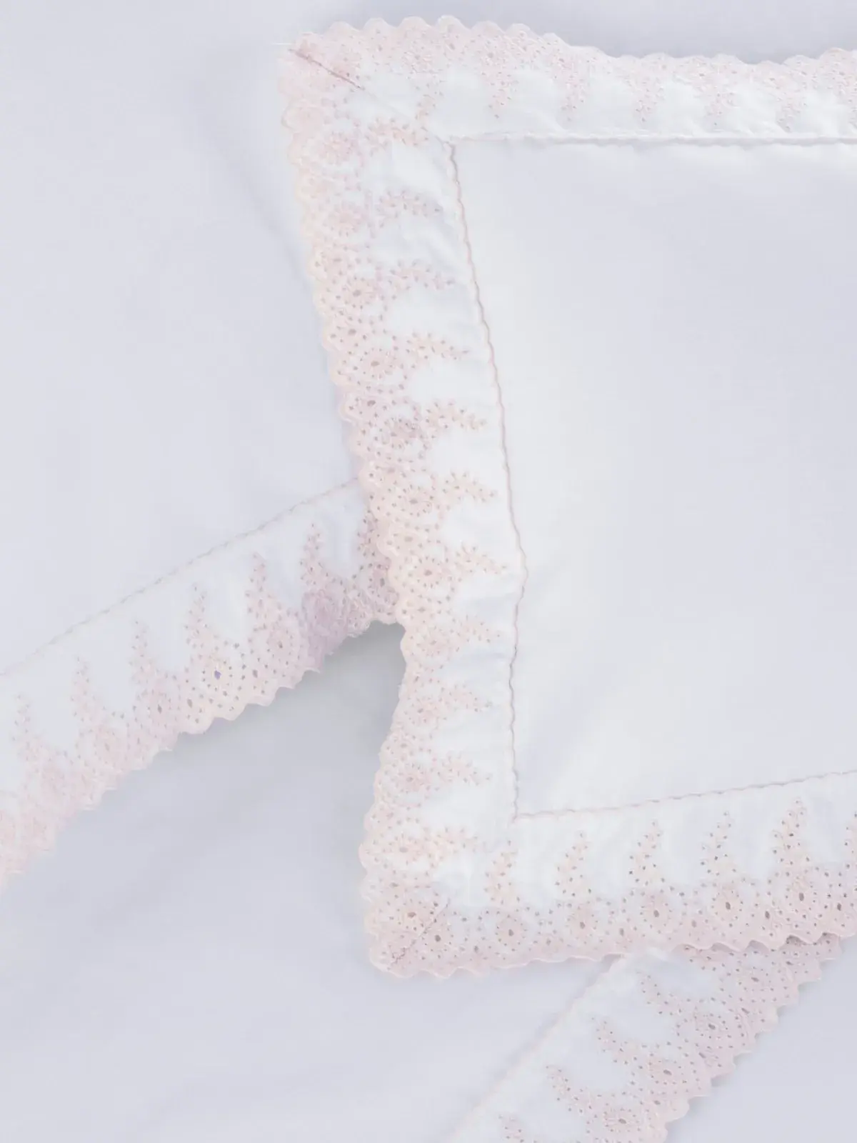 Almofada Trussardi 100% Algodão Bella branco/rosa