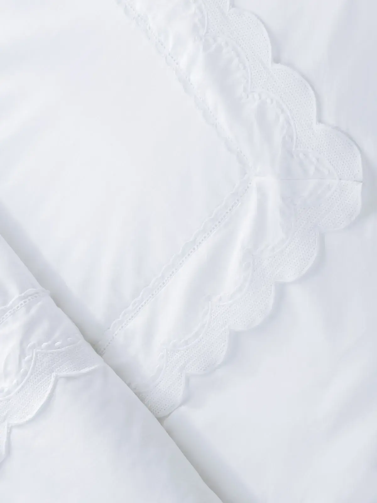 Fronha Avulsa Trussardi Baby 100% Algodão Egípcio Bianchi Branco