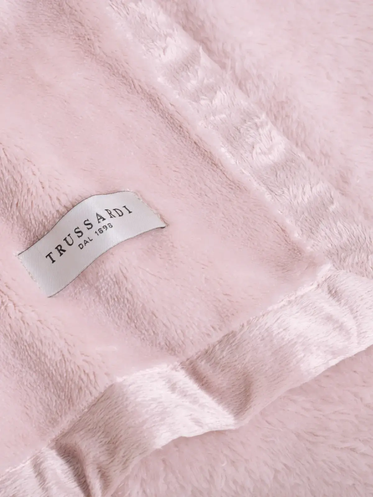 Cobertor Domani Trussardi Baby 100% Poliester Branco