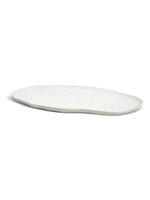 Bandeja Decorativa Orgânica em Cerâmica
