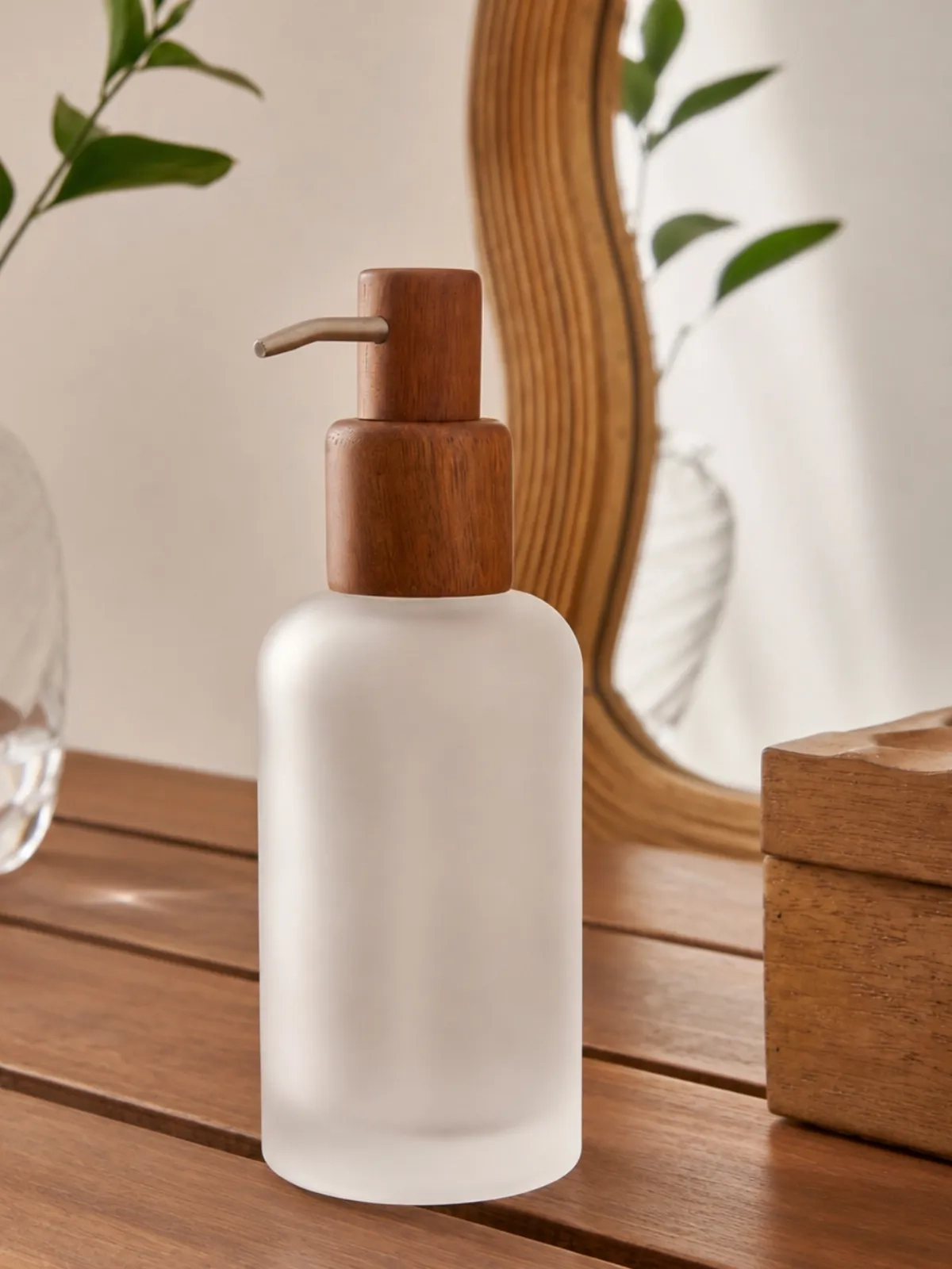 Kit em vidro para Banheiro e Lavabo 3 Peças 