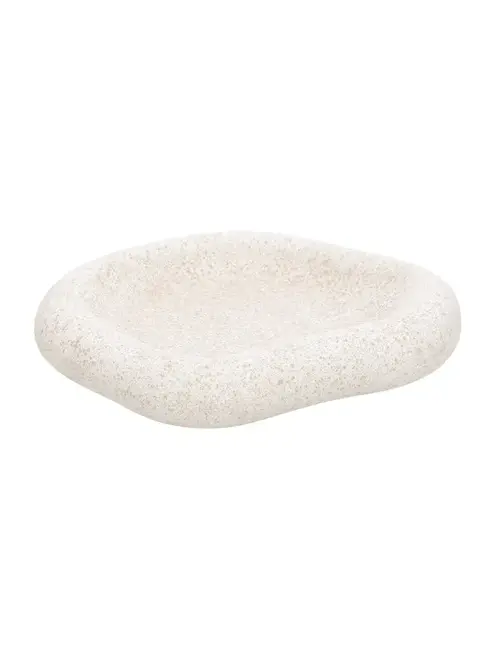 Centro de Mesa em Cerâmica com Formato Orgânico