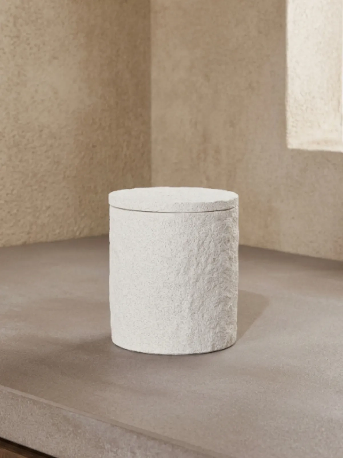 Kit em Cimento para Banheiro e Lavabo 4 Peças 