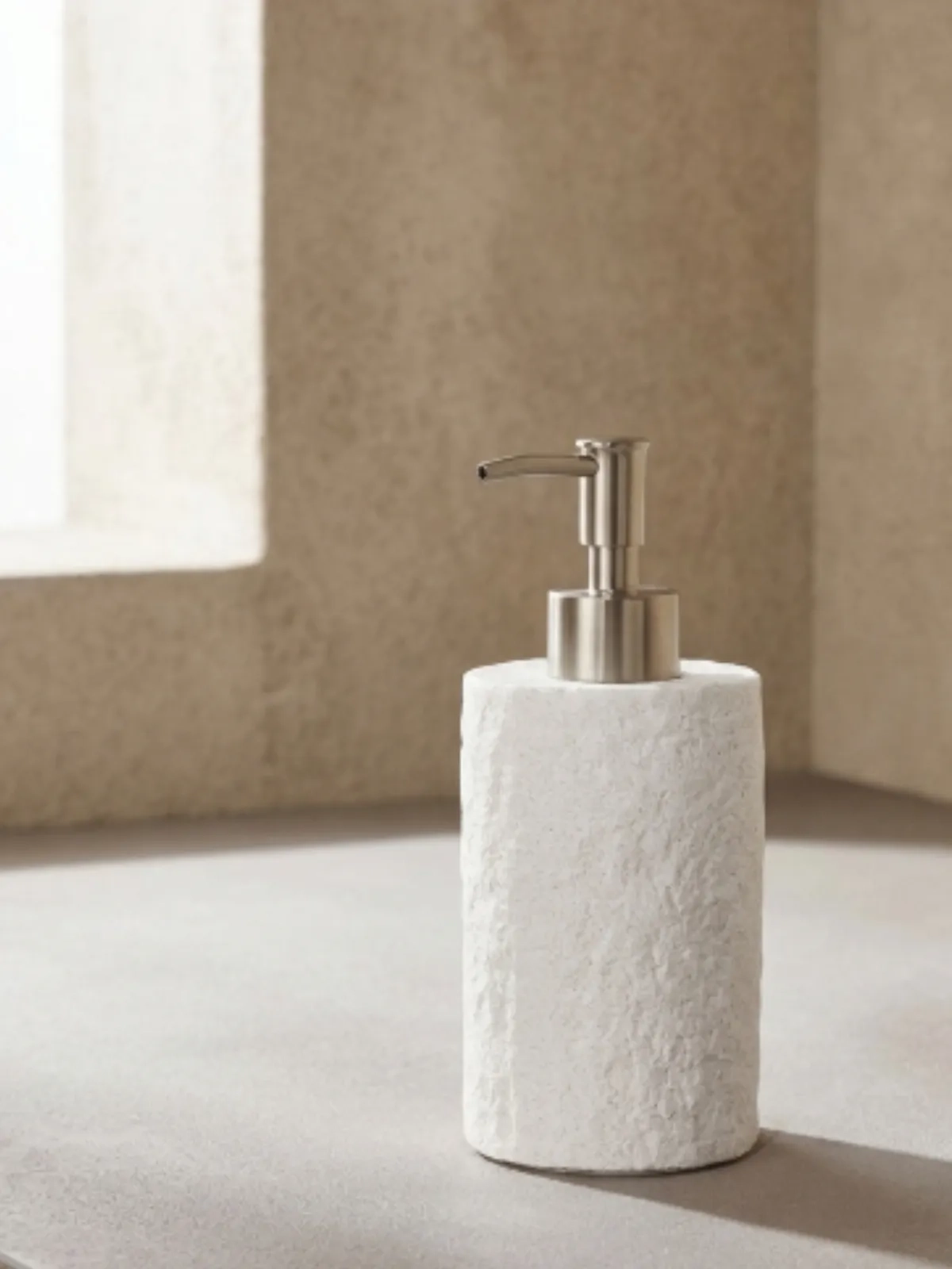 Kit em Cimento para Banheiro e Lavabo 4 Peças 