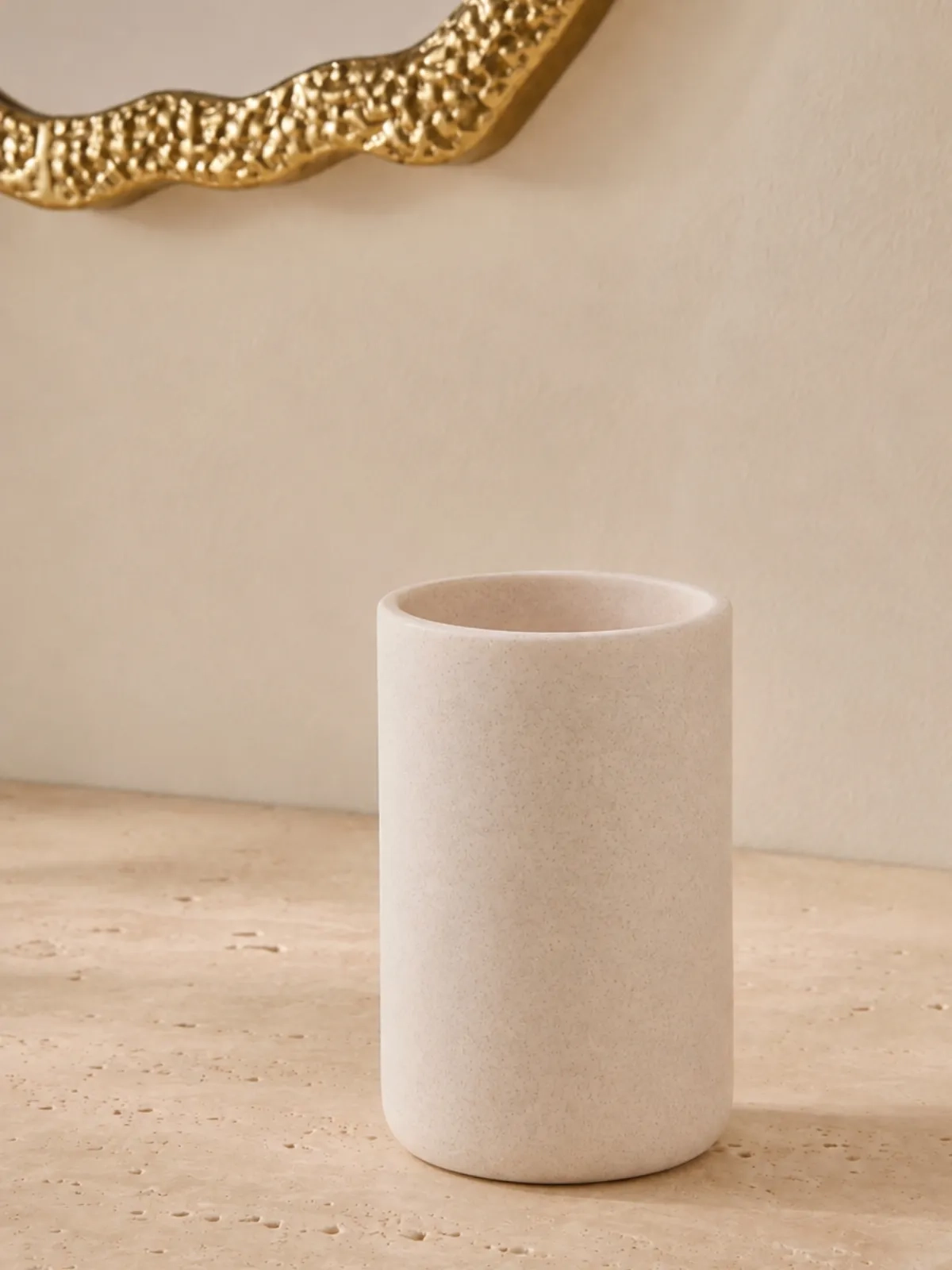 Kit em Polirresina para Banheiro e Lavabo 4 Peças 
