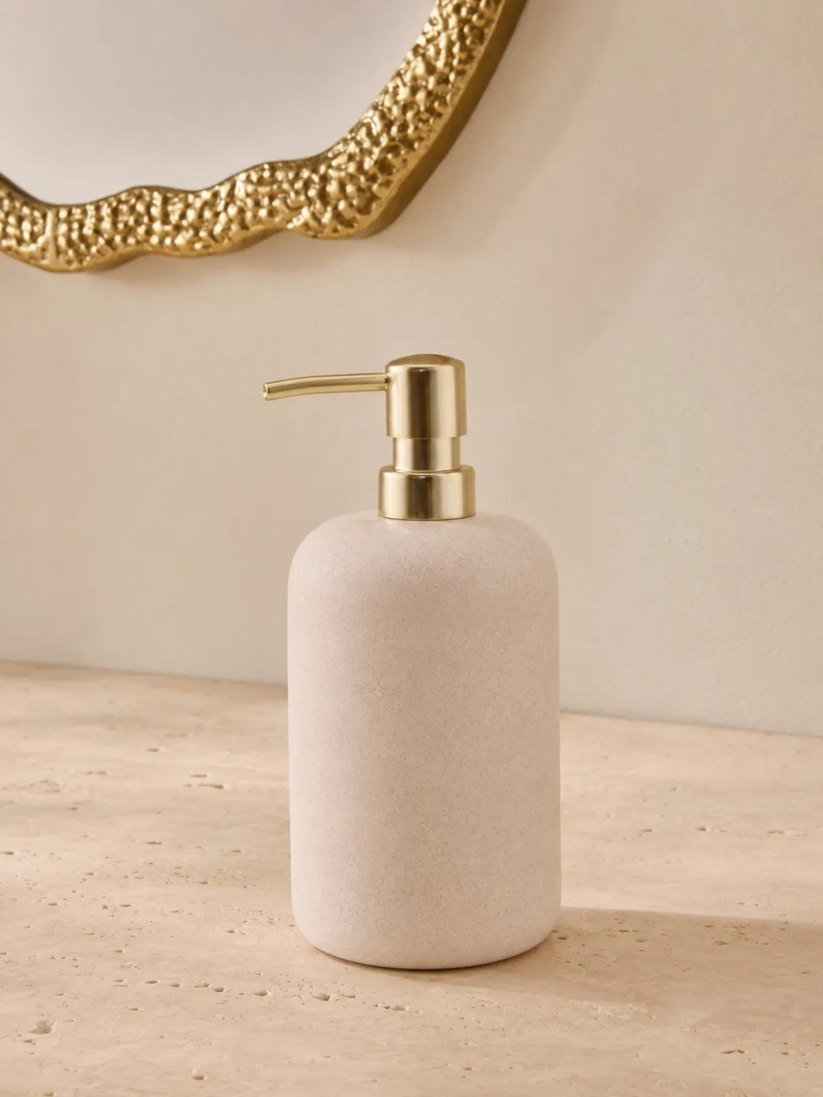 Kit em Polirresina para Banheiro e Lavabo 4 Peças 