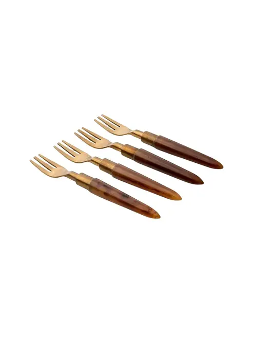 Conjunto de Talheres para Aperitivo Finger Food 4 Pecas Garbo Ilheus