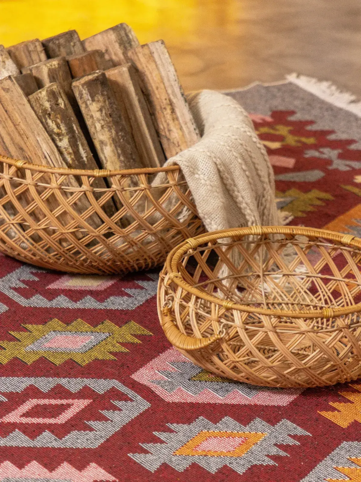 Cesto Rattan Fiji 46cm G