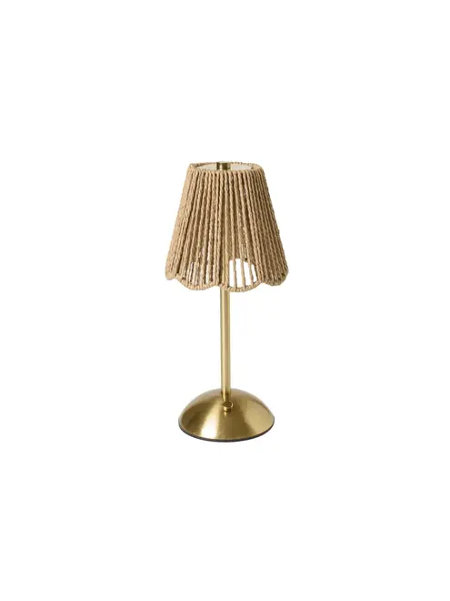 Luminaria de Mesa Tatil Artico Rattan