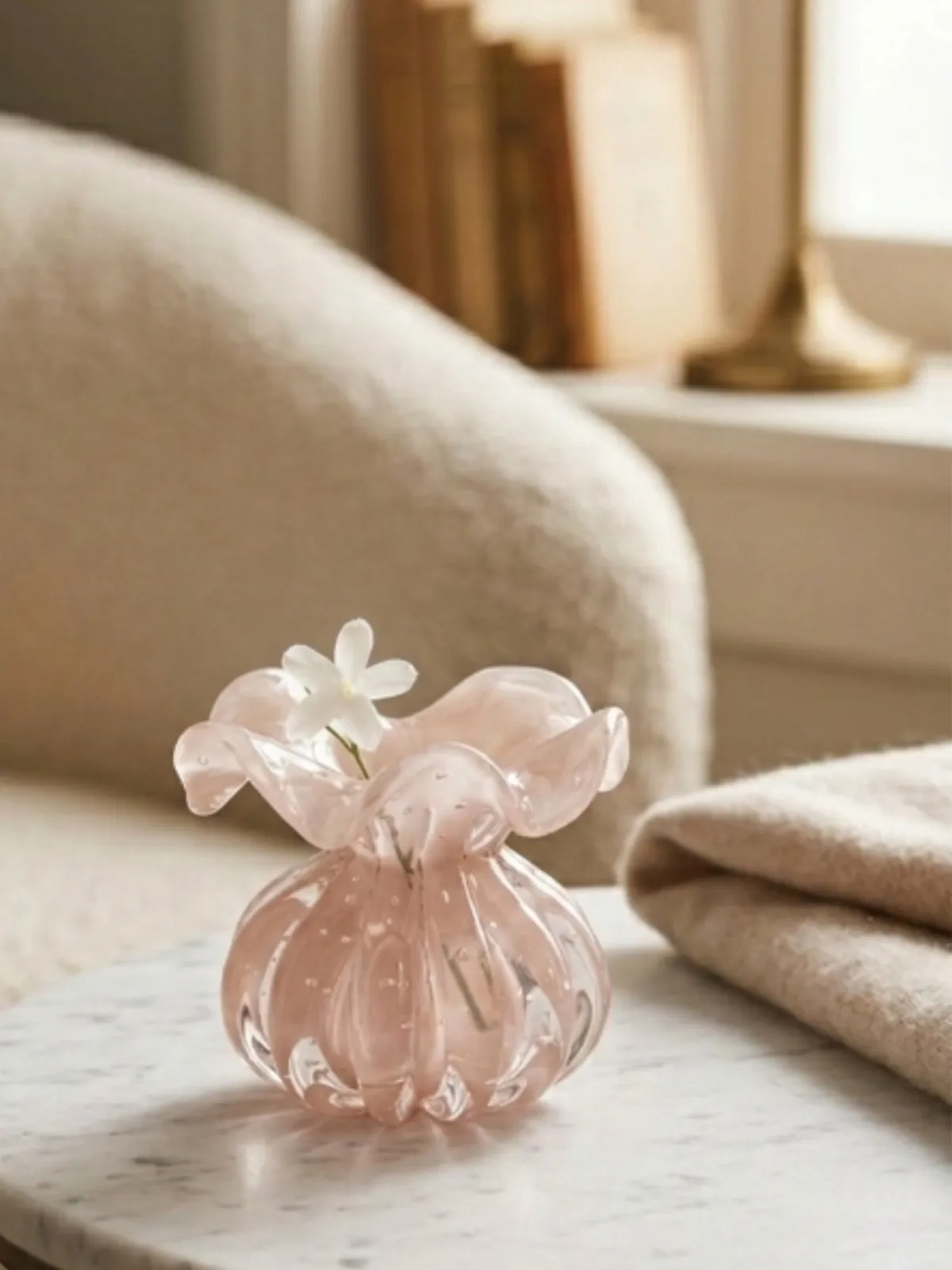 Vaso Murano Leida P Labone Champagne