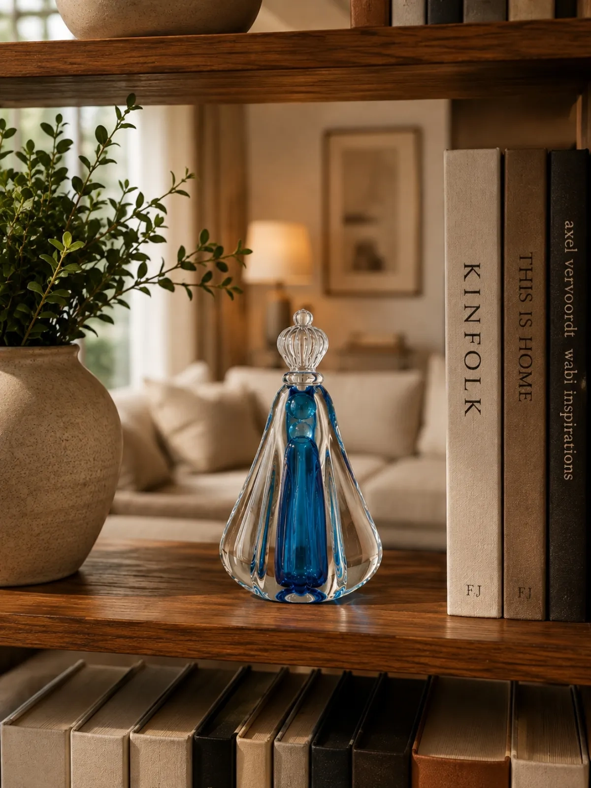 Santa Aparecida Murano PP Labone Aquamarine