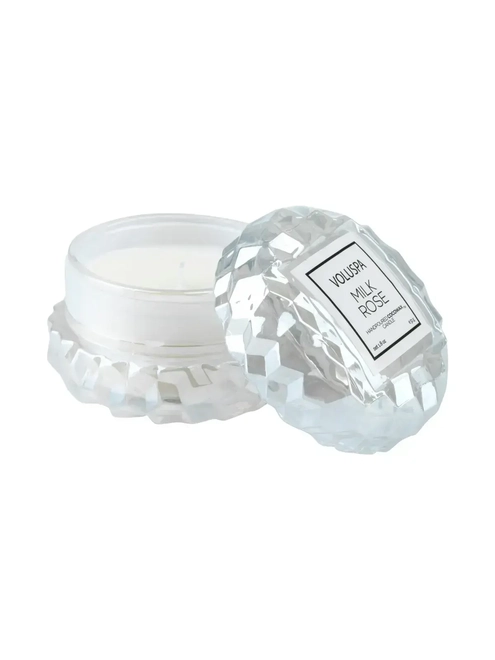 Kit Roses 3 Mini Velas Macaron 15H Voluspa