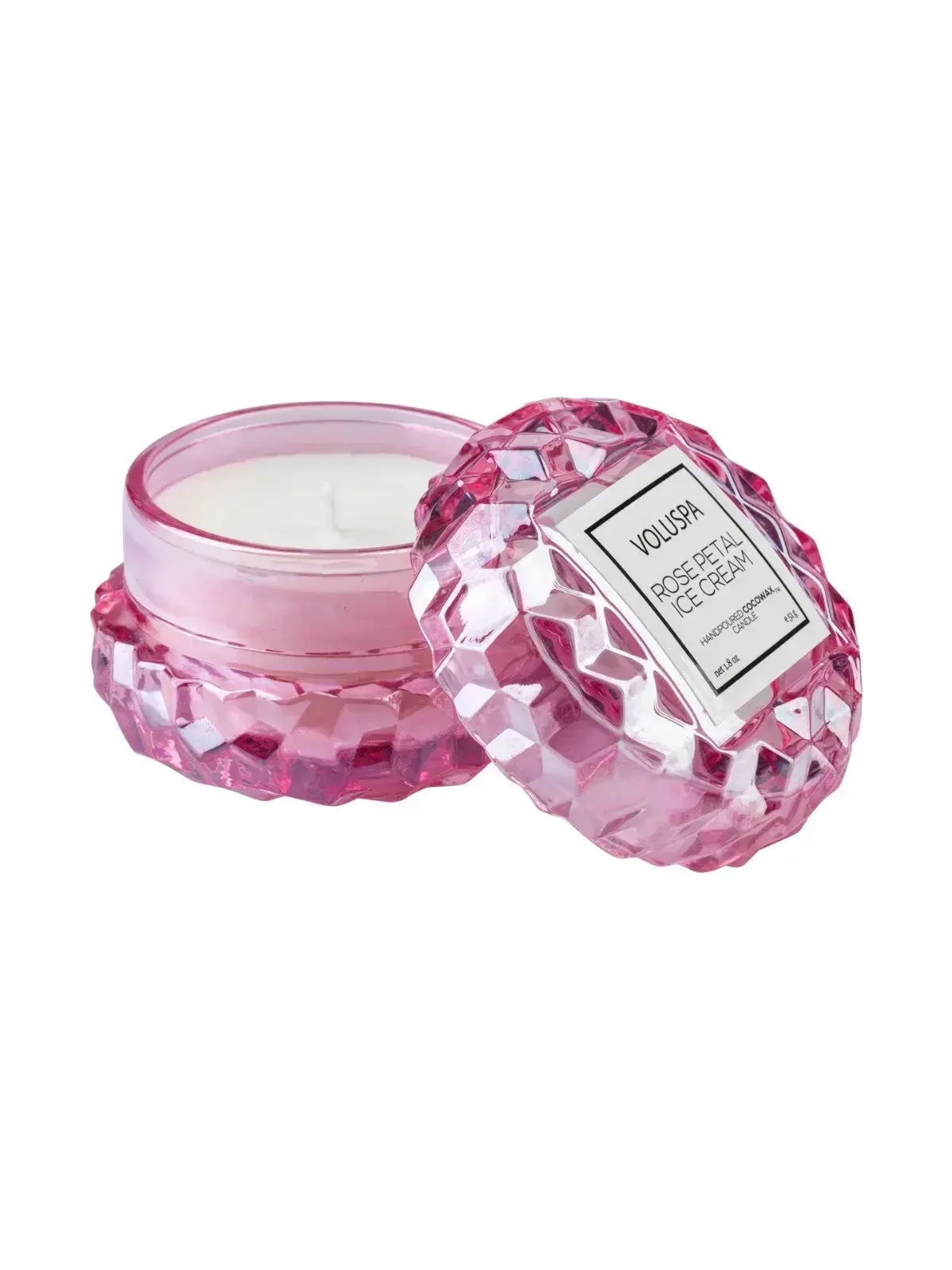 Kit Roses 3 Mini Velas Macaron 15H Voluspa 